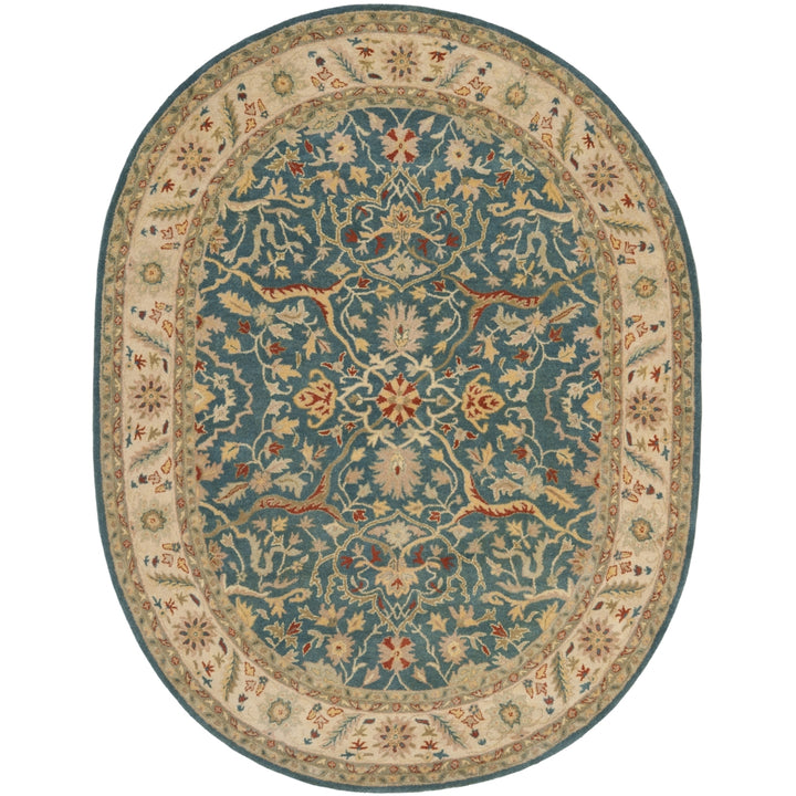 SAFAVIEH Antiquity Collection AT14E Handmade Blue Rug Image 8