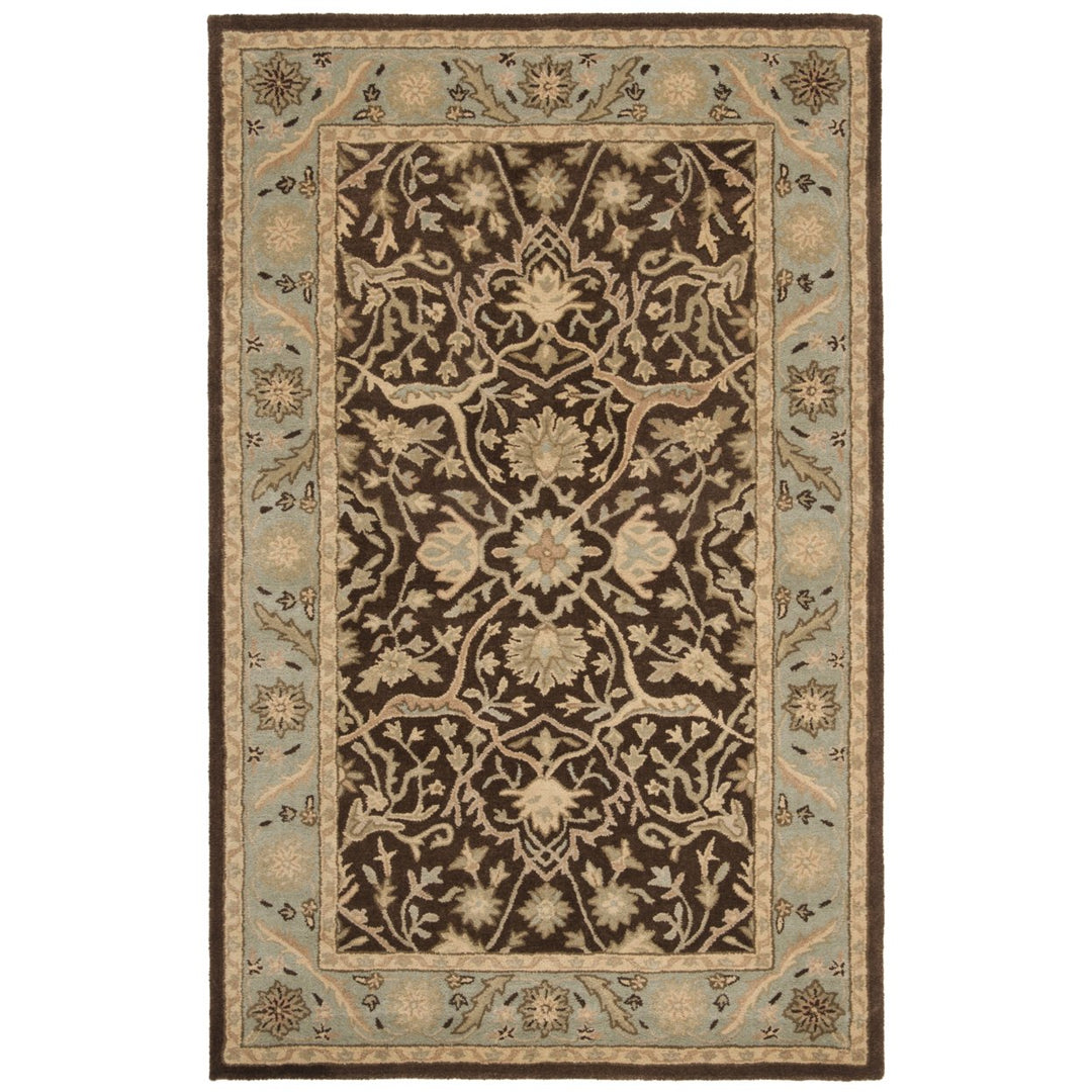 SAFAVIEH Antiquity AT14F Handmade Brown / Green Rug Image 1