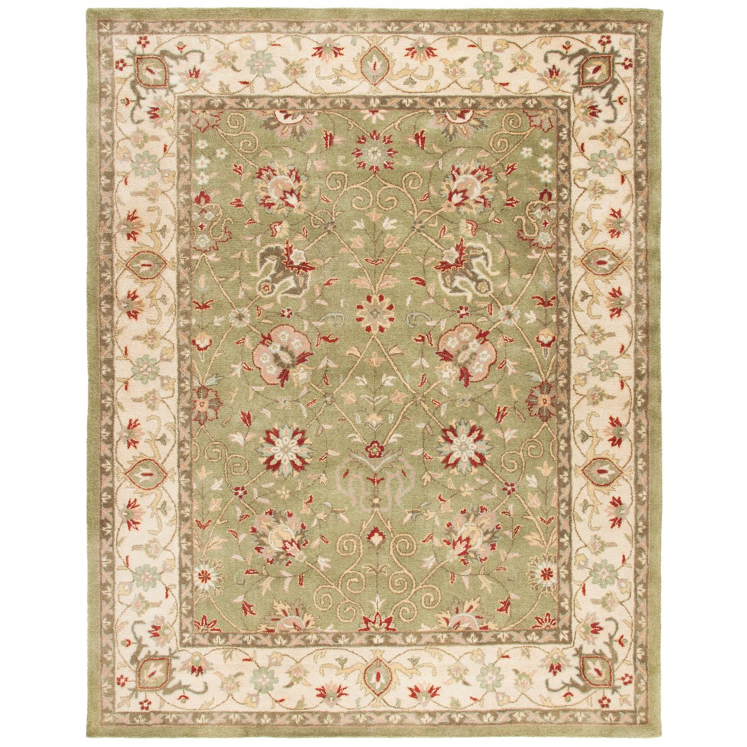 SAFAVIEH Antiquity Collection AT21D Handmade Sage Rug Image 1