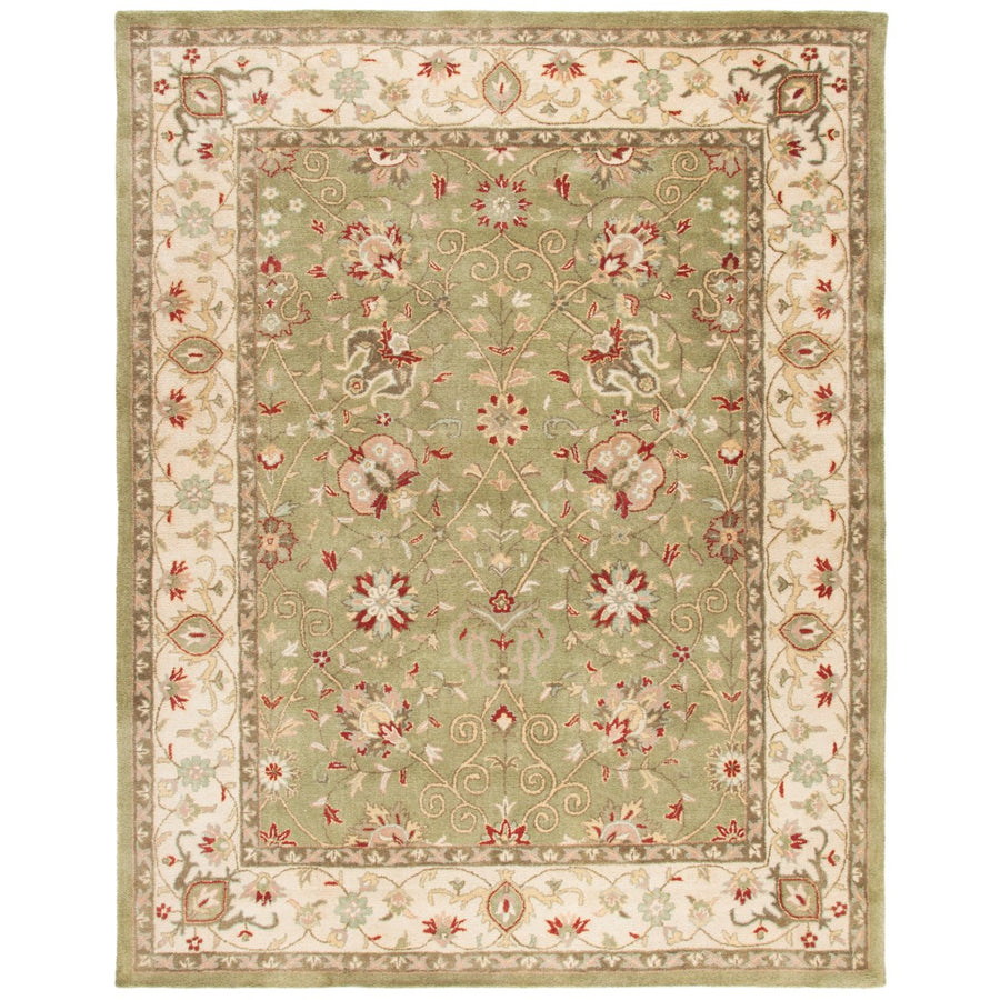 SAFAVIEH Antiquity Collection AT21D Handmade Sage Rug Image 1