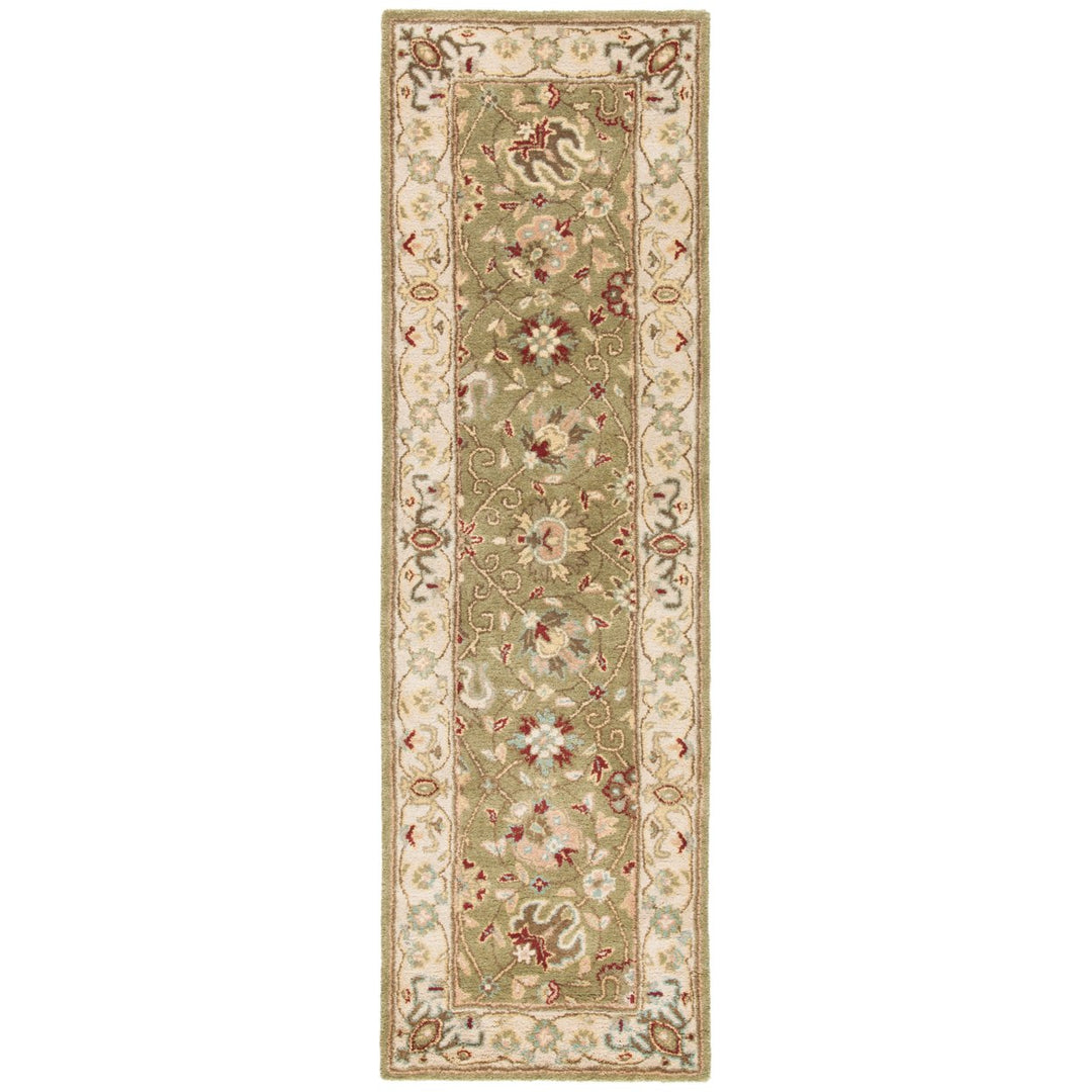 SAFAVIEH Antiquity Collection AT21D Handmade Sage Rug Image 5