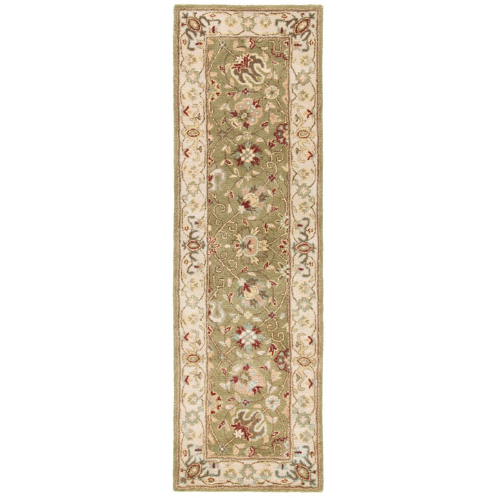 SAFAVIEH Antiquity Collection AT21D Handmade Sage Rug Image 5