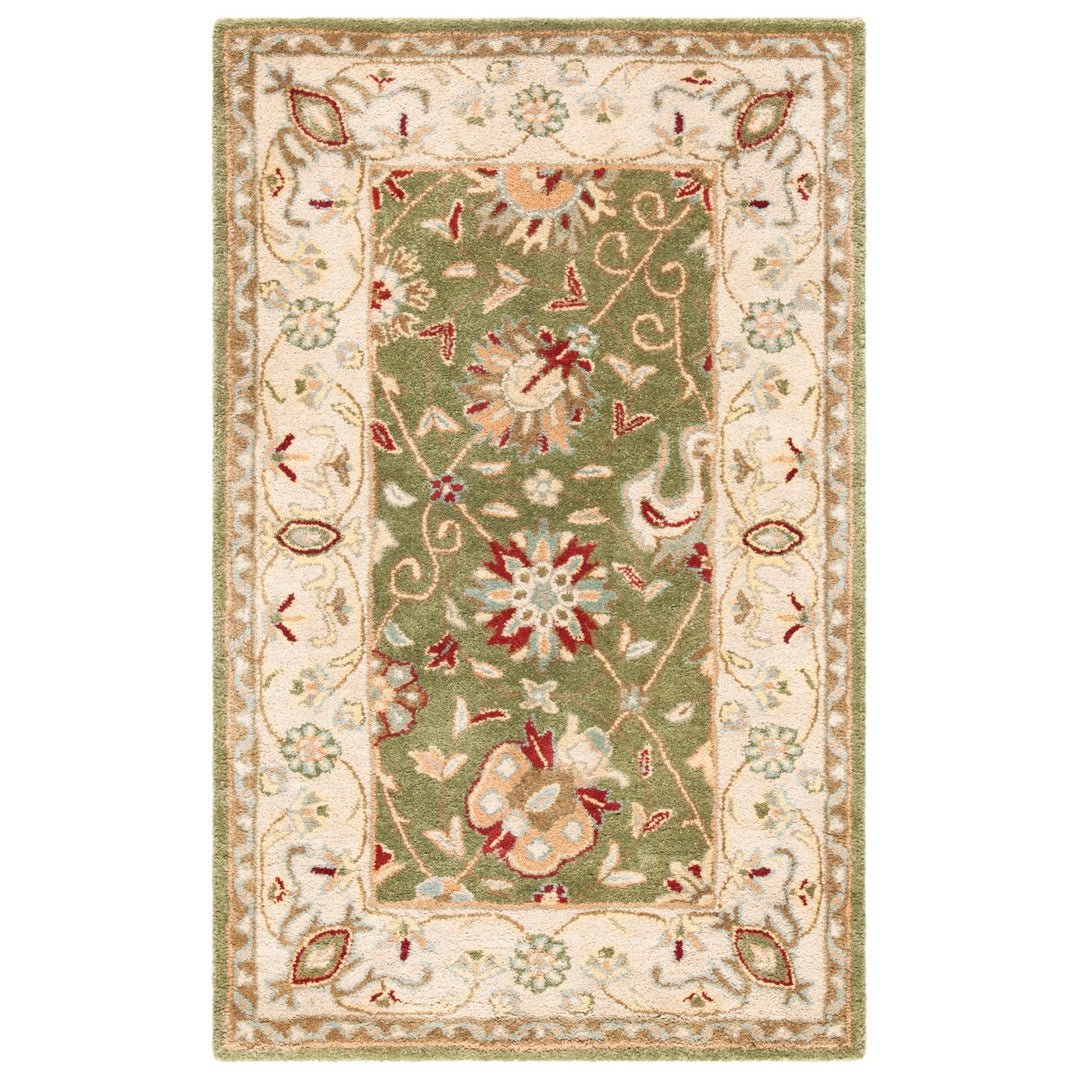 SAFAVIEH Antiquity Collection AT21D Handmade Sage Rug Image 7