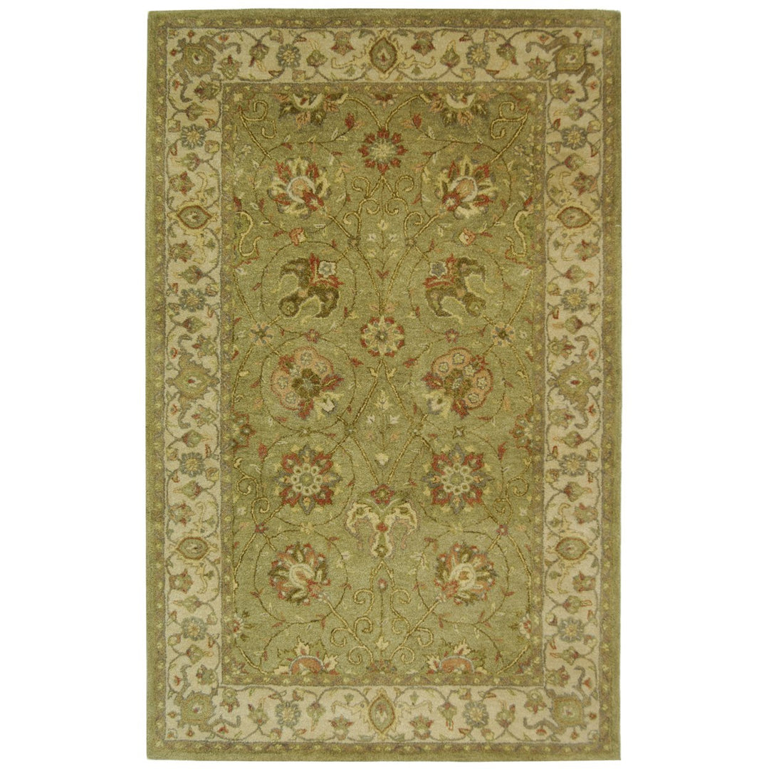 SAFAVIEH Antiquity Collection AT21D Handmade Sage Rug Image 8