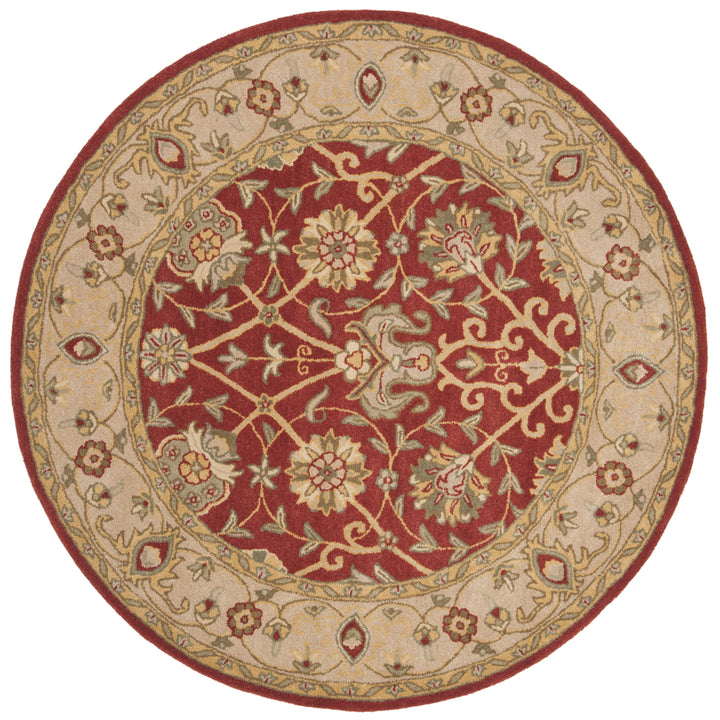 SAFAVIEH Antiquity Collection AT21A Handmade Rust Rug Image 4