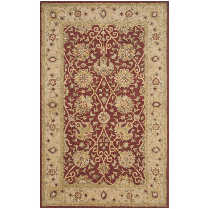 SAFAVIEH Antiquity Collection AT21A Handmade Rust Rug Image 8