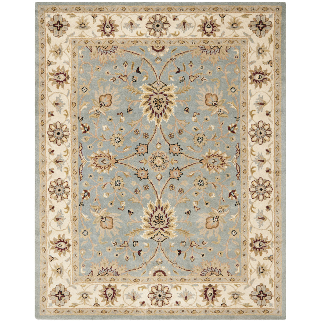 SAFAVIEH Antiquity AT249A Handmade Light Blue /Ivory Rug Image 1