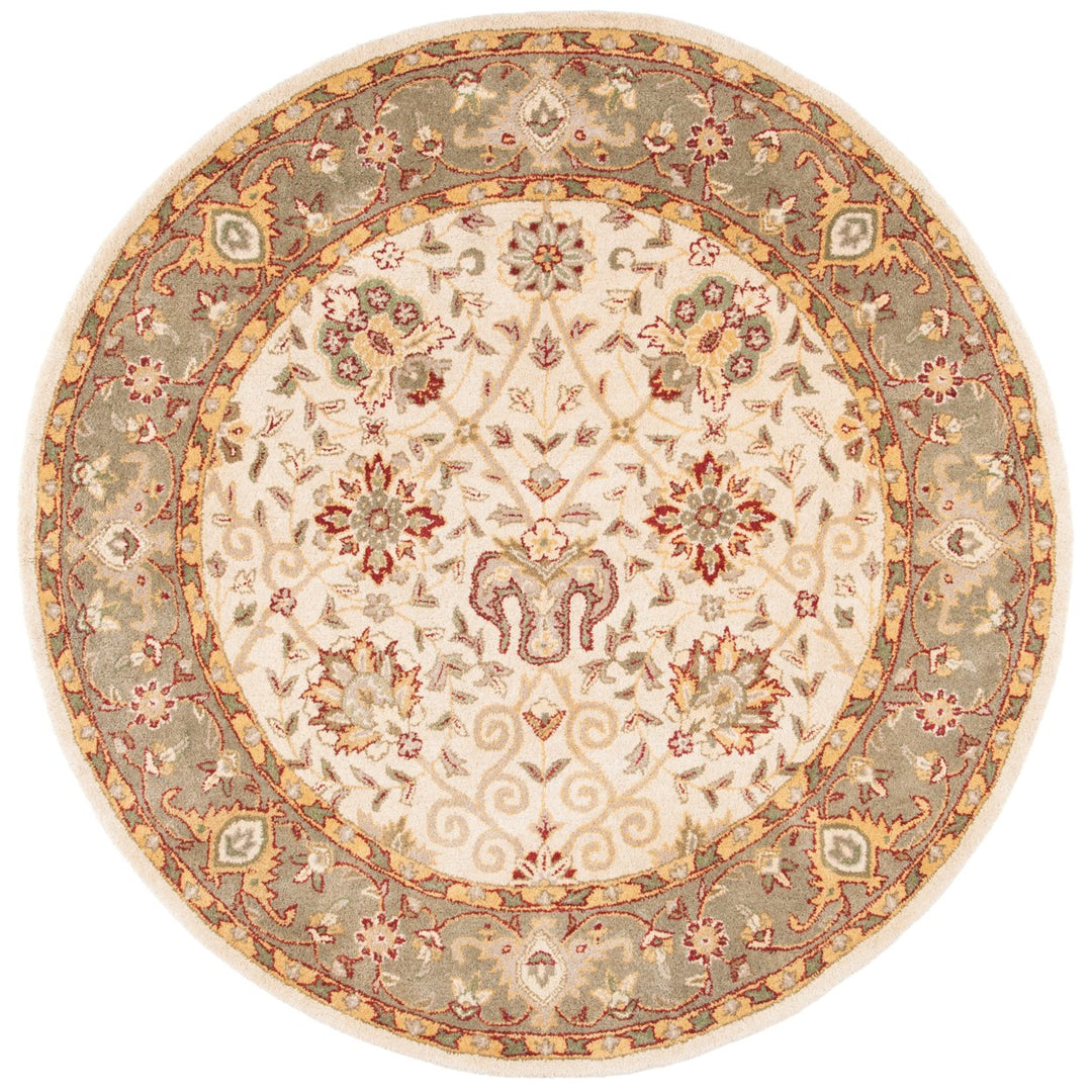 SAFAVIEH Antiquity Collection AT21F Handmade Ivory Rug Image 4