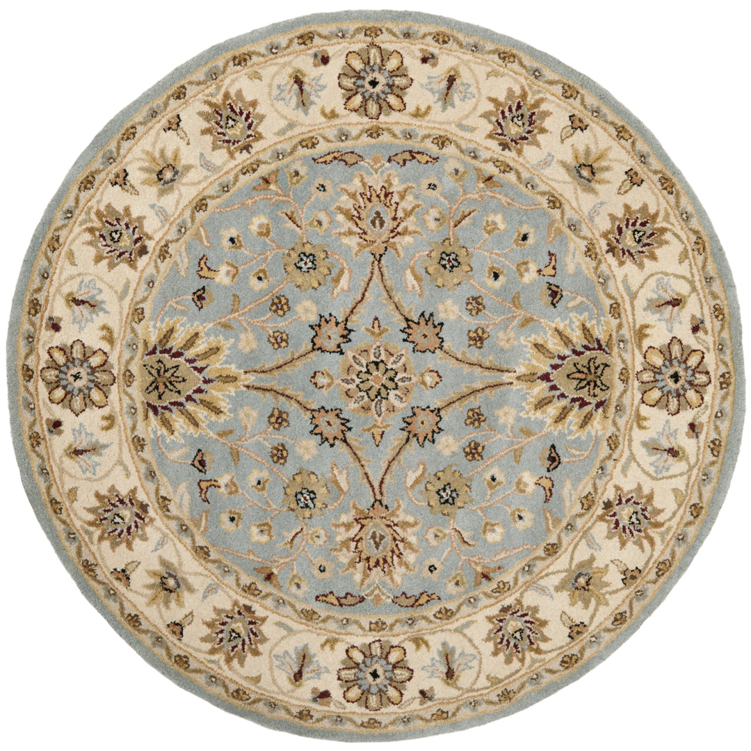 SAFAVIEH Antiquity AT249A Handmade Light Blue /Ivory Rug Image 4