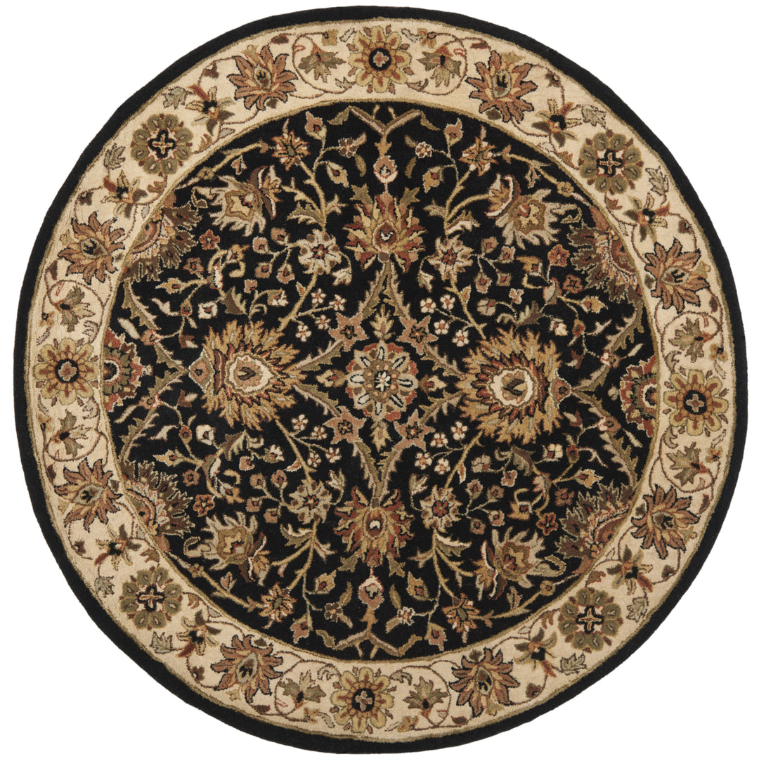 SAFAVIEH Antiquity Collection AT249B Handmade Black Rug Image 4