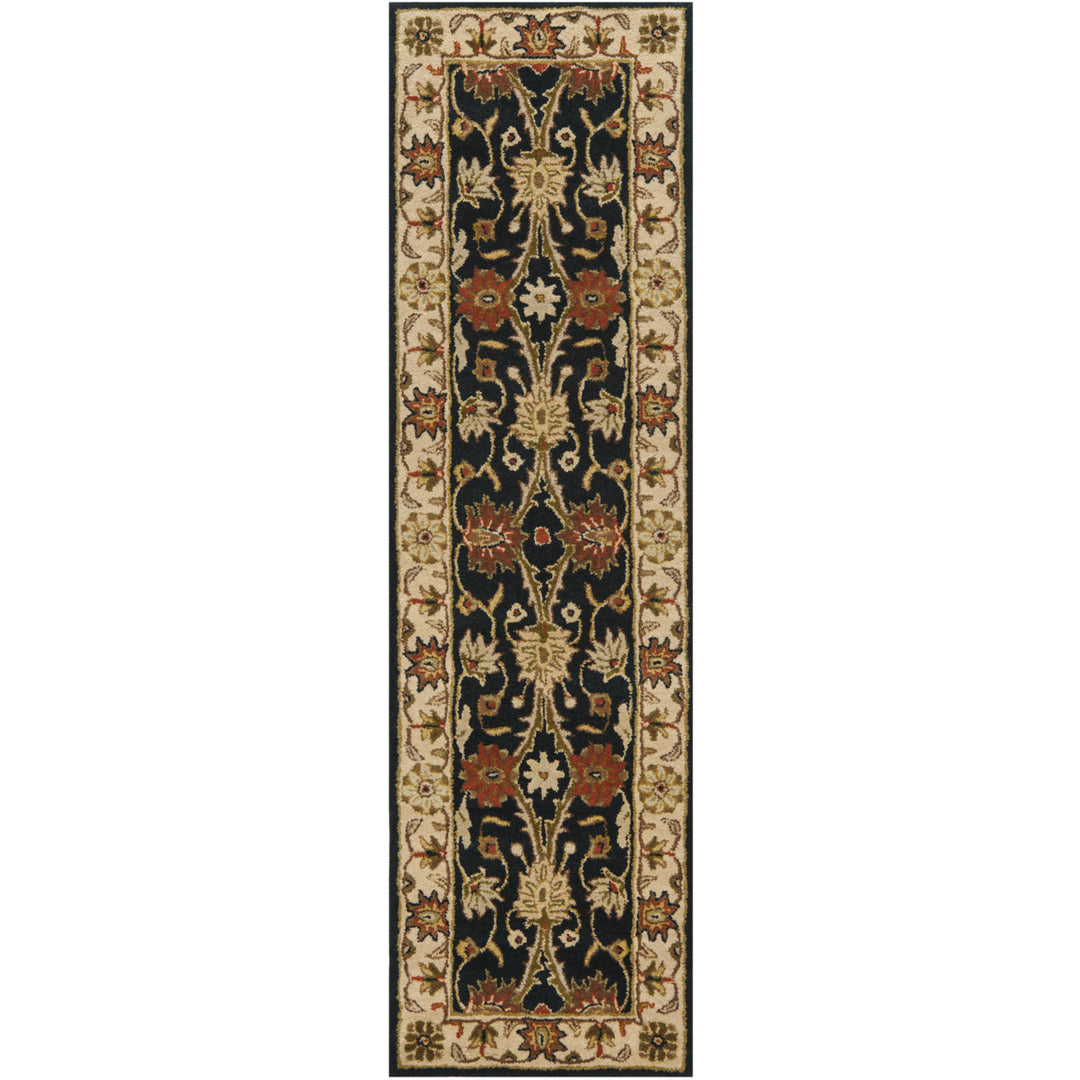 SAFAVIEH Antiquity Collection AT249B Handmade Black Rug Image 5