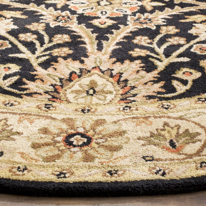 SAFAVIEH Antiquity Collection AT249B Handmade Black Rug Image 6