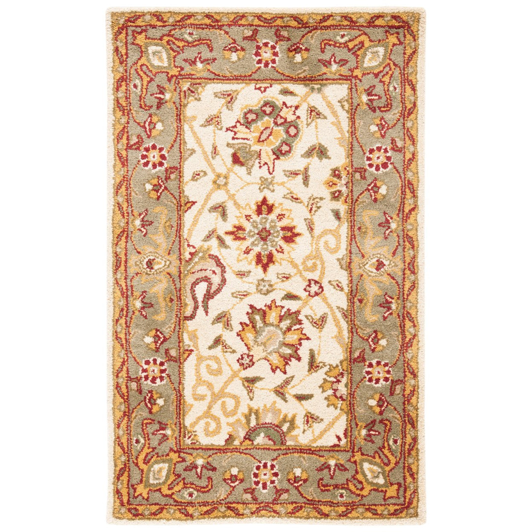 SAFAVIEH Antiquity Collection AT21F Handmade Ivory Rug Image 8