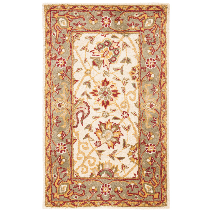 SAFAVIEH Antiquity Collection AT21F Handmade Ivory Rug Image 1