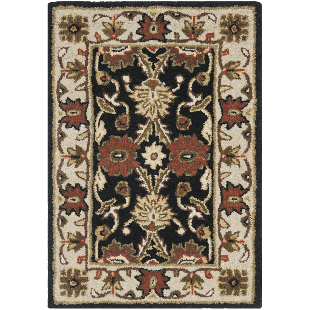 SAFAVIEH Antiquity Collection AT249B Handmade Black Rug Image 1