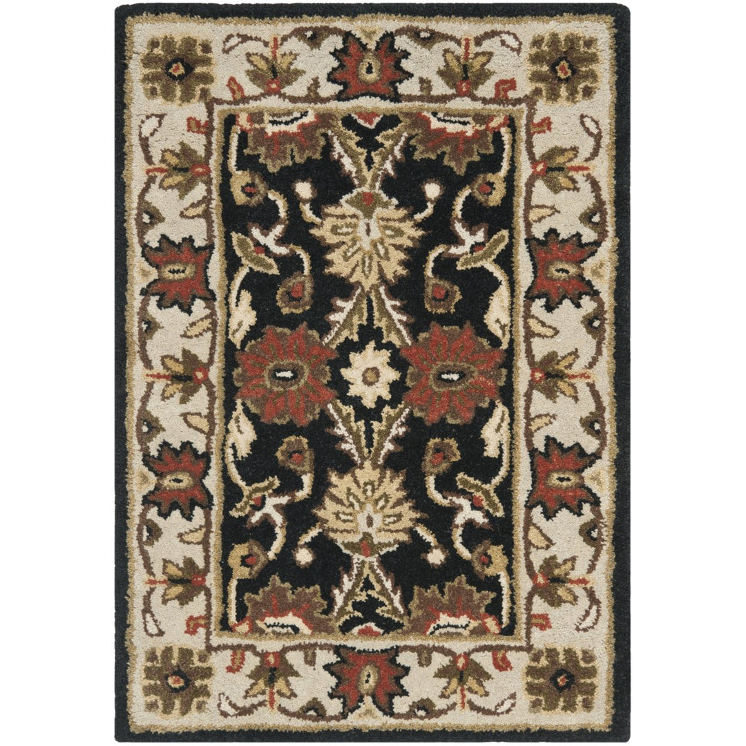 SAFAVIEH Antiquity Collection AT249B Handmade Black Rug Image 7