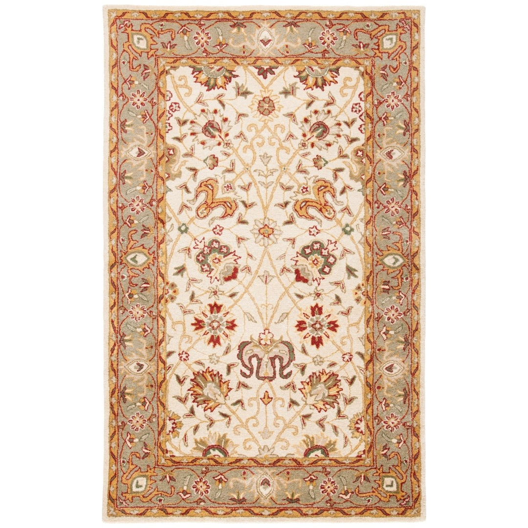 SAFAVIEH Antiquity Collection AT21F Handmade Ivory Rug Image 9