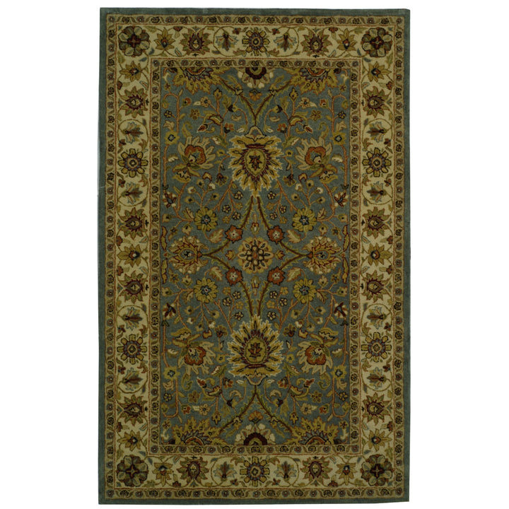 SAFAVIEH Antiquity AT249A Handmade Light Blue /Ivory Rug Image 10