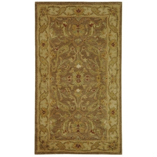 SAFAVIEH AT311A Antiquity Brown / Gold Image 4