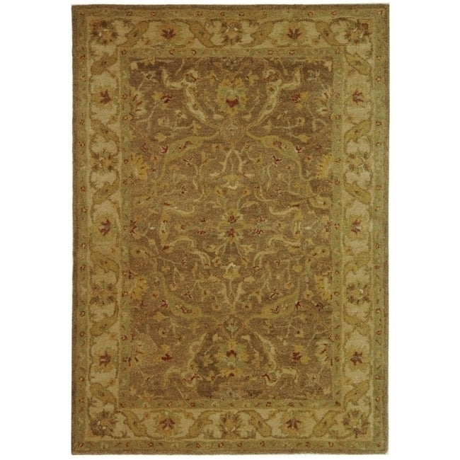 SAFAVIEH AT311A Antiquity Brown / Gold Image 6