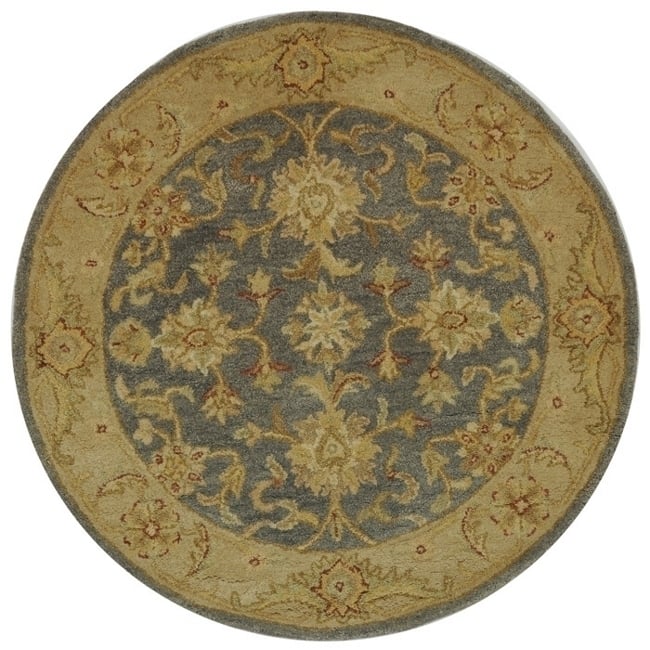 SAFAVIEH AT312A Antiquity Blue / Beige Image 7