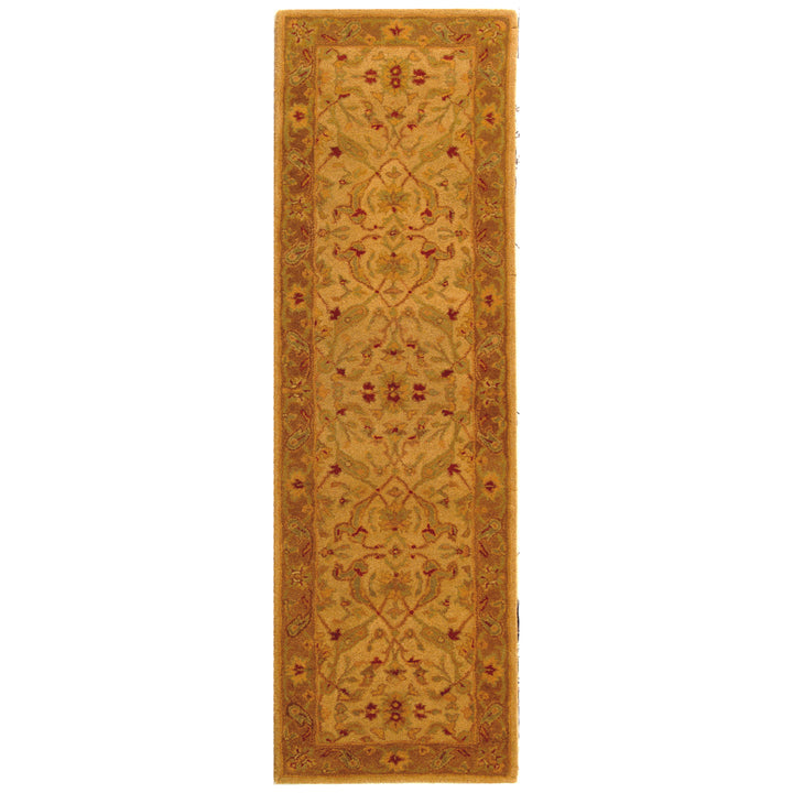 SAFAVIEH Antiquity AT311C Handmade Ivory / Brown Rug Image 5