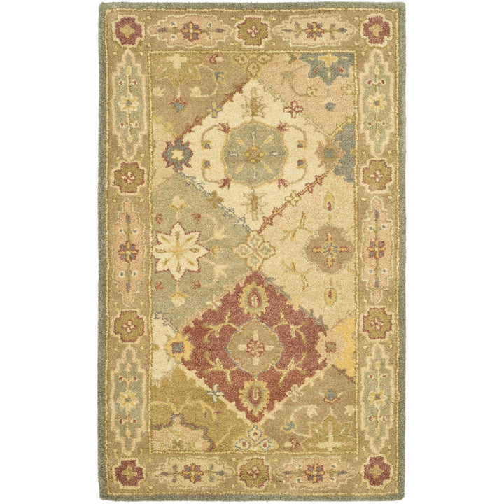 SAFAVIEH AT316A Antiquity Multi / Beige Image 5