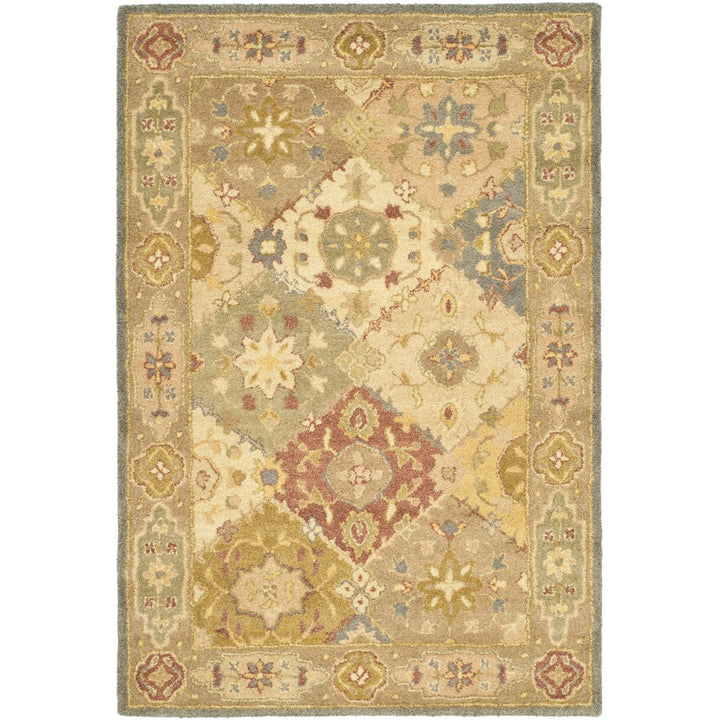 SAFAVIEH AT316A Antiquity Multi / Beige Image 6