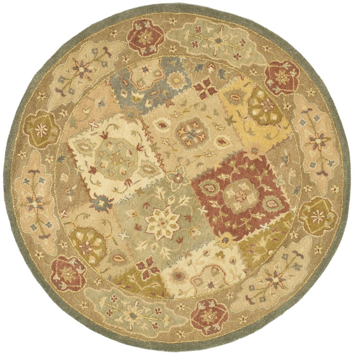 SAFAVIEH AT316A Antiquity Multi / Beige Image 1