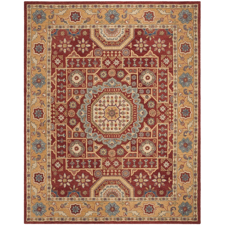 SAFAVIEH Antiquity AT501Q Handmade Red / Orange Rug Image 1