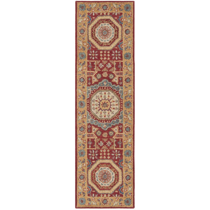 SAFAVIEH Antiquity AT501Q Handmade Red / Orange Rug Image 1