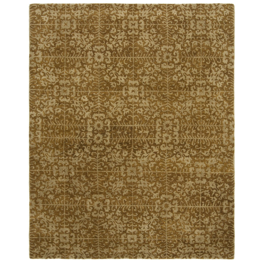 SAFAVIEH Antiquity AT411A Handmade Gold / Beige Rug Image 1