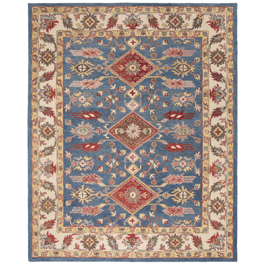 SAFAVIEH Antiquity AT506M Handmade Blue / Red Rug Image 1