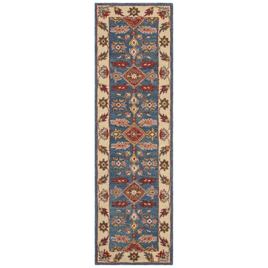 SAFAVIEH Antiquity AT506M Handmade Blue / Red Rug Image 5