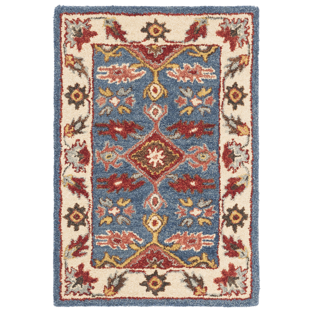 SAFAVIEH Antiquity AT506M Handmade Blue / Red Rug Image 8