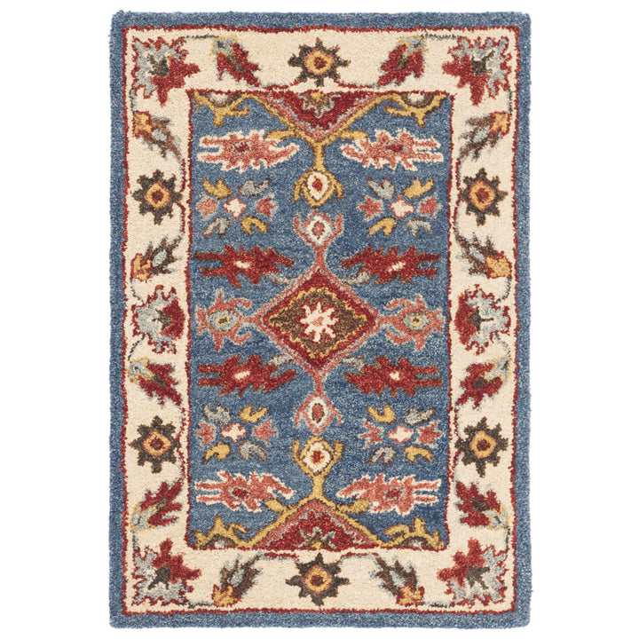 SAFAVIEH Antiquity AT506M Handmade Blue / Red Rug Image 8