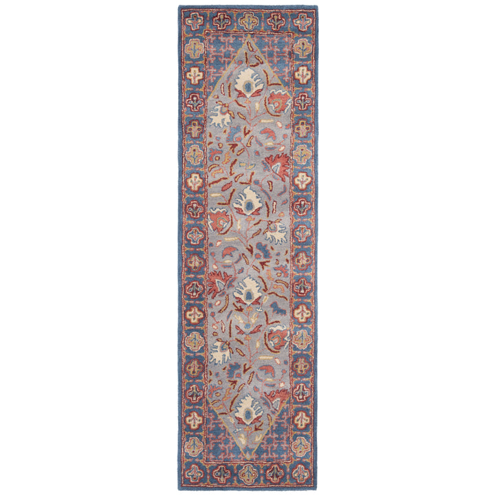 SAFAVIEH Antiquity AT508M Handmade Blue / Red Rug Image 5