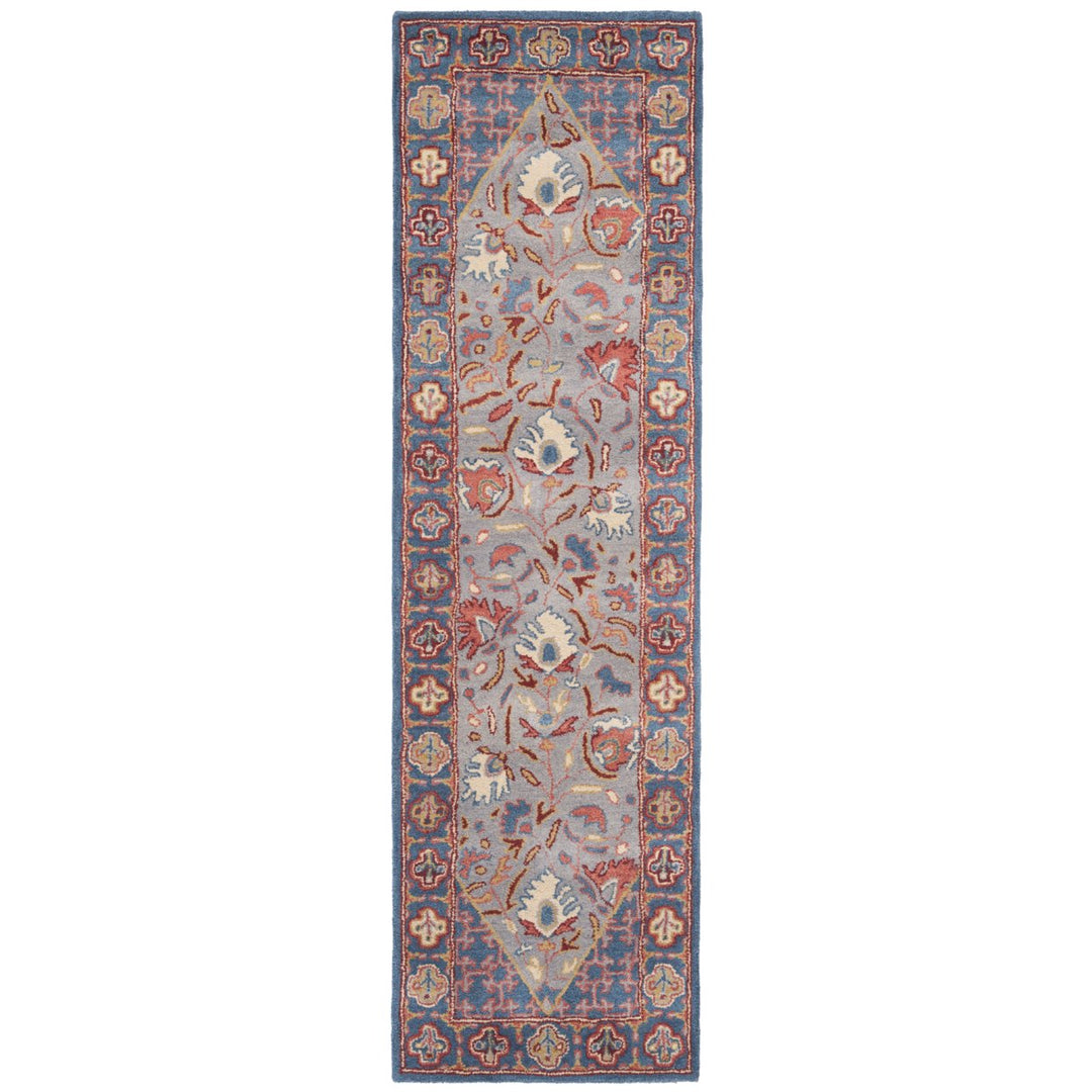 SAFAVIEH Antiquity AT508M Handmade Blue / Red Rug Image 1