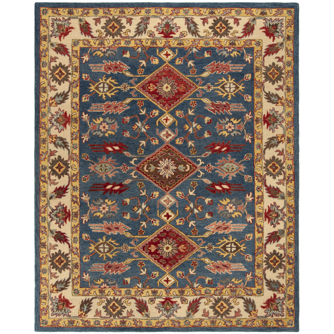 SAFAVIEH Antiquity AT506M Handmade Blue / Red Rug Image 11