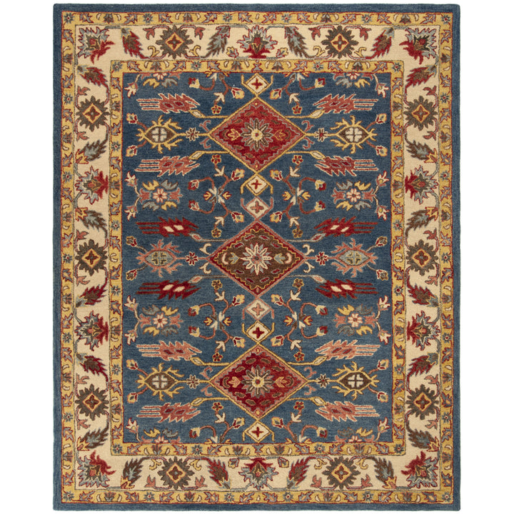 SAFAVIEH Antiquity AT506M Handmade Blue / Red Rug Image 11