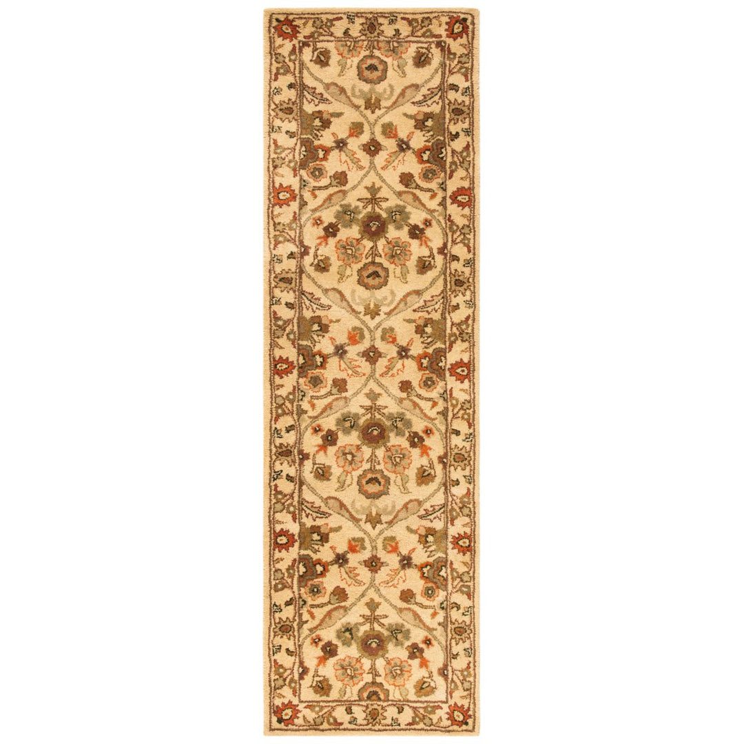 SAFAVIEH Antiquity Collection AT51C Handmade Gold Rug Image 1