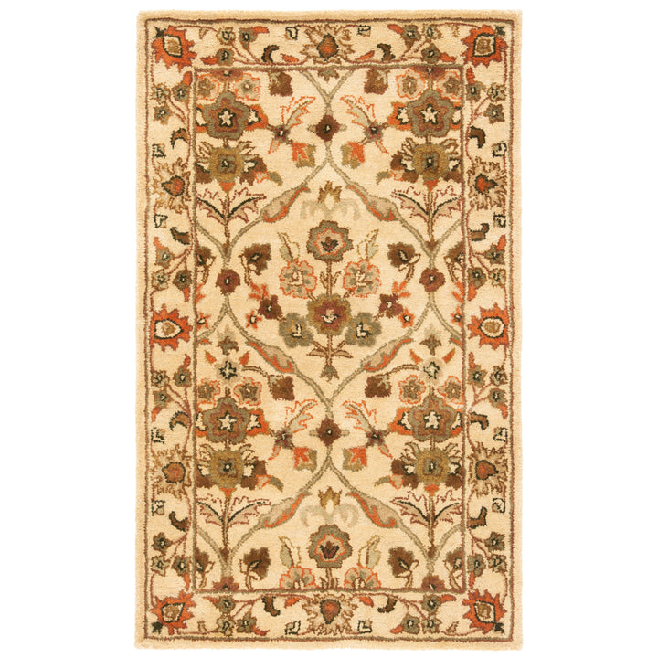 SAFAVIEH Antiquity Collection AT51C Handmade Gold Rug Image 4