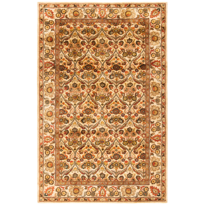 SAFAVIEH Antiquity Collection AT51C Handmade Gold Rug Image 5