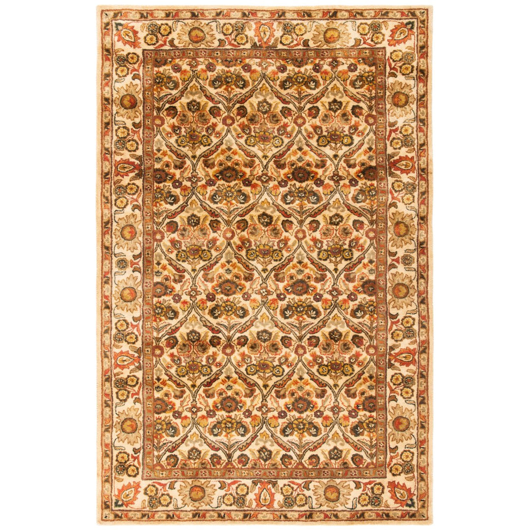 SAFAVIEH Antiquity Collection AT51C Handmade Gold Rug Image 1