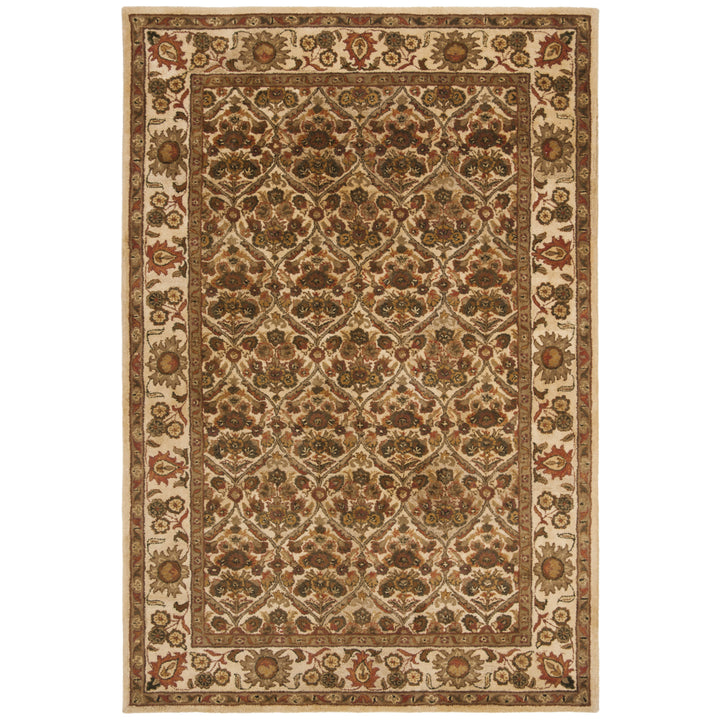 SAFAVIEH Antiquity Collection AT51C Handmade Gold Rug Image 7