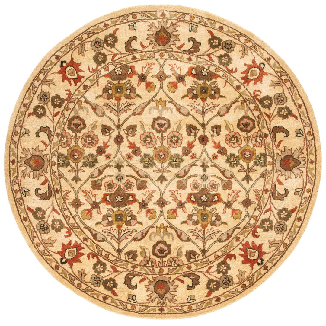 SAFAVIEH Antiquity Collection AT51C Handmade Gold Rug Image 8