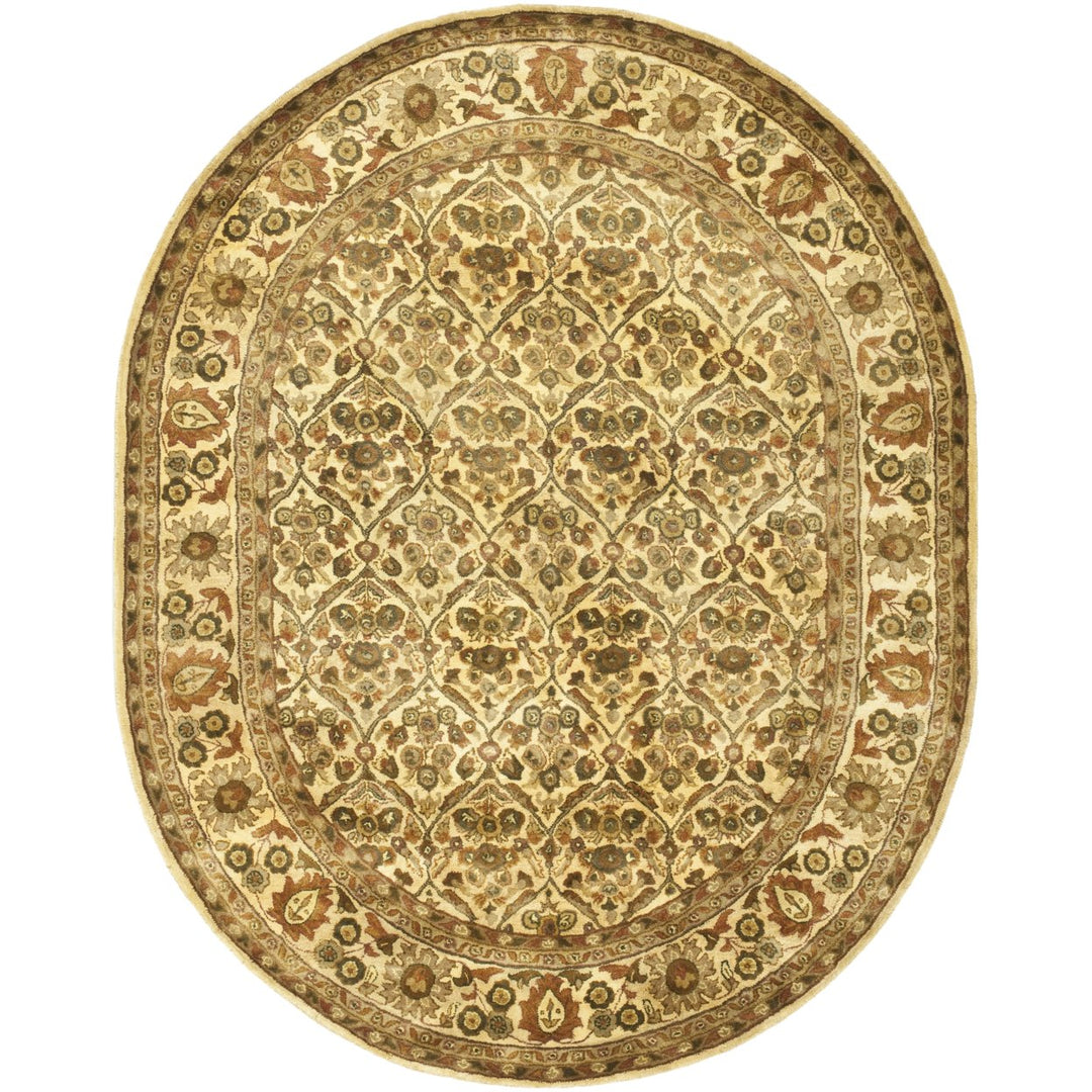 SAFAVIEH Antiquity Collection AT51C Handmade Gold Rug Image 9