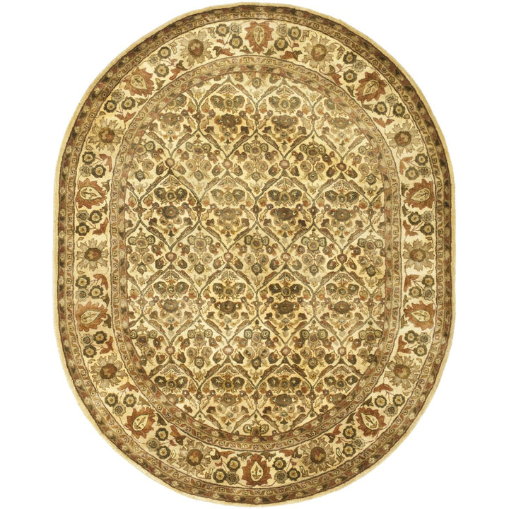 SAFAVIEH Antiquity Collection AT51C Handmade Gold Rug Image 9