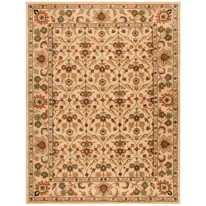 SAFAVIEH Antiquity Collection AT51C Handmade Gold Rug Image 10