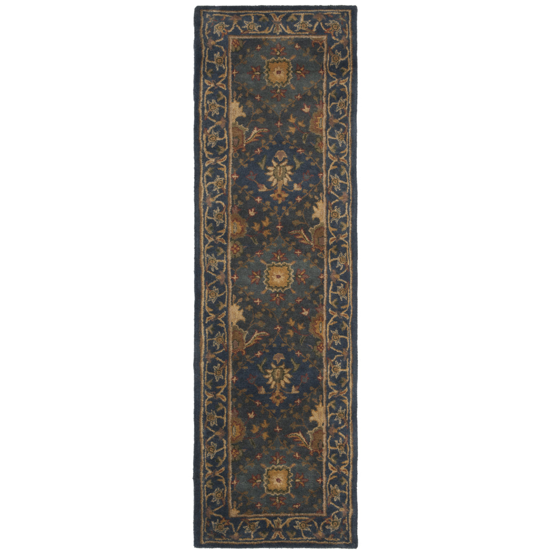 SAFAVIEH Antiquity Collection AT57A Handmade Blue Rug Image 5